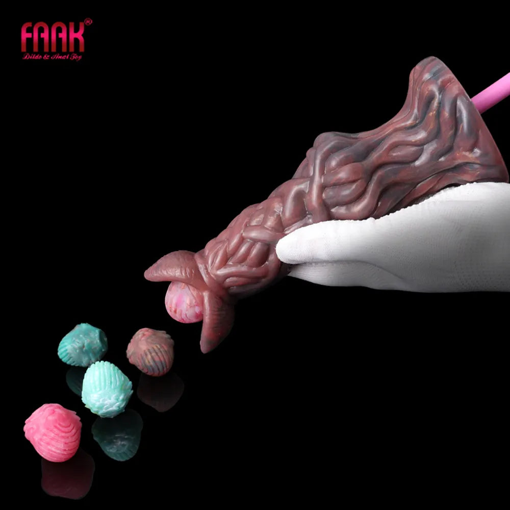 FAAK Fantasy Knot Ovipositor Anal Sex Toys Lay Eggs Dildos – honeysx