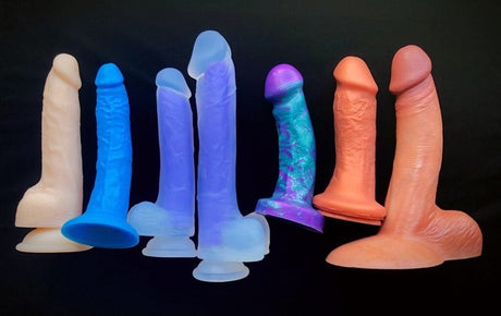 different large dildo