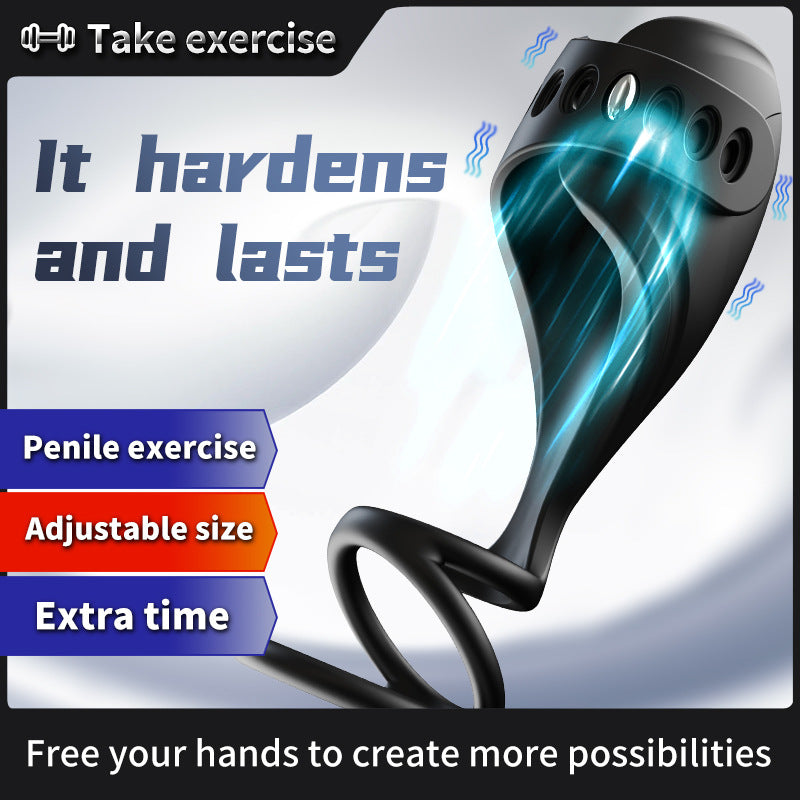 Men's exerciser Penile Physical exercise Time increment Remote control