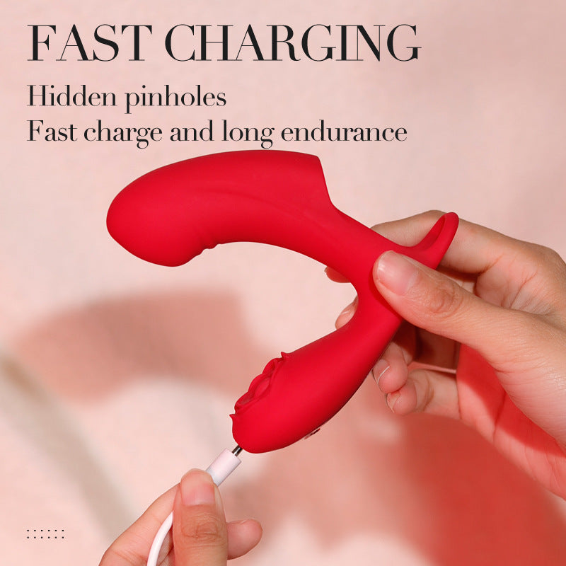 ROSE Finger Vibe Clitoris Slap App Remote control G Spot Stimulating vibrate Massager