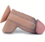 7'' Silicone Butt Plug Fat Dildo with Hyper-Realistic Veins