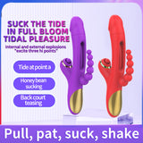 2024 New Dildo Vibrators Anal Clit Pull pat suck shake flap Clitoris Stimulation