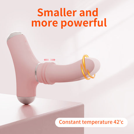 2024 New arrival ROOMFUN Strong Shock Heated Vibrators with APP control  Sexy Rotating Masturbator for women