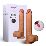 Yeain telescopic swing vibration heating dildo