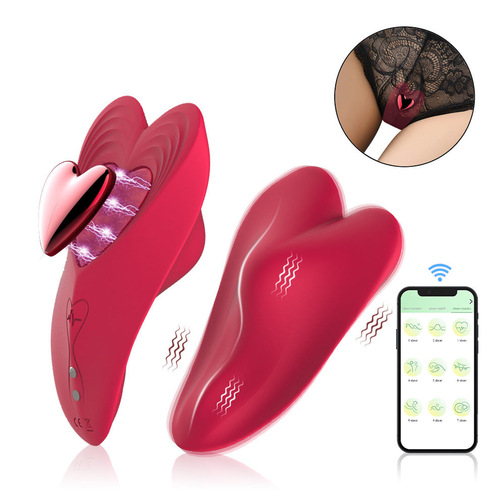 Heart Shaped App Remote Control Panty Vibrator