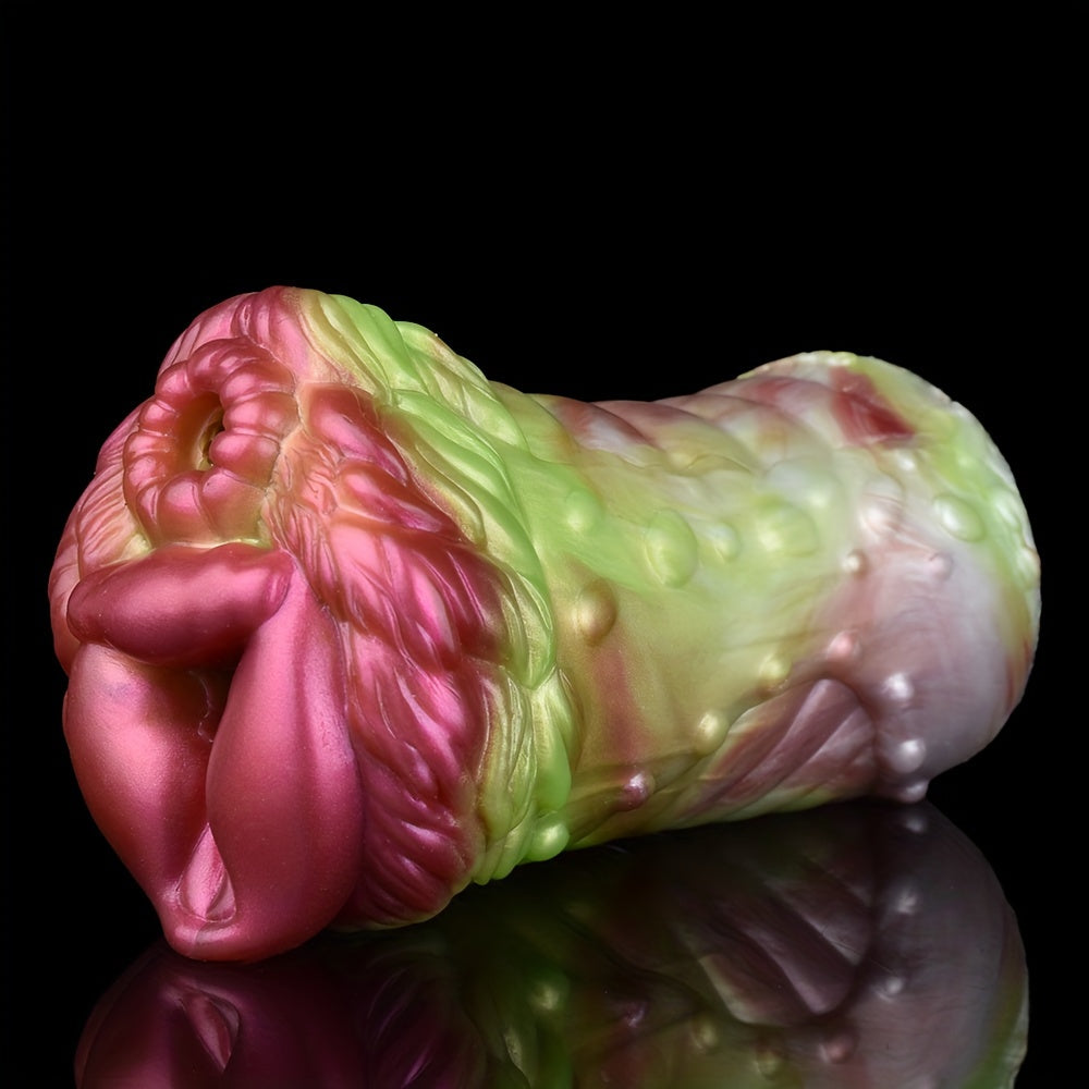 Bristle Monster Silicone Pocket Pussy Penis Exercise Masturbator