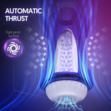 JISSBON Masturbation Cup 8 Vibration Modes Heated Electric Masturbator