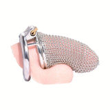 FRRK-196 Mesh Stainless Steel Male Chastity Cage Penis Cage Device