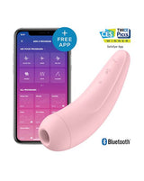 Satisfyer Curvy 2+Air Pulse Stimulator vibration Clitoral Sucking Vibrator Connect APP