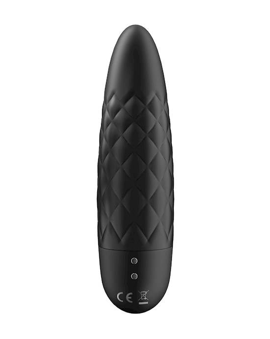 Ultra Power Bullet 5 Vibrator - Black -Violet- 3.8 Inch