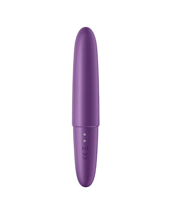 Satisfyer Ultra Power Bullet 6 - Turquoise - Violet-5 Inch