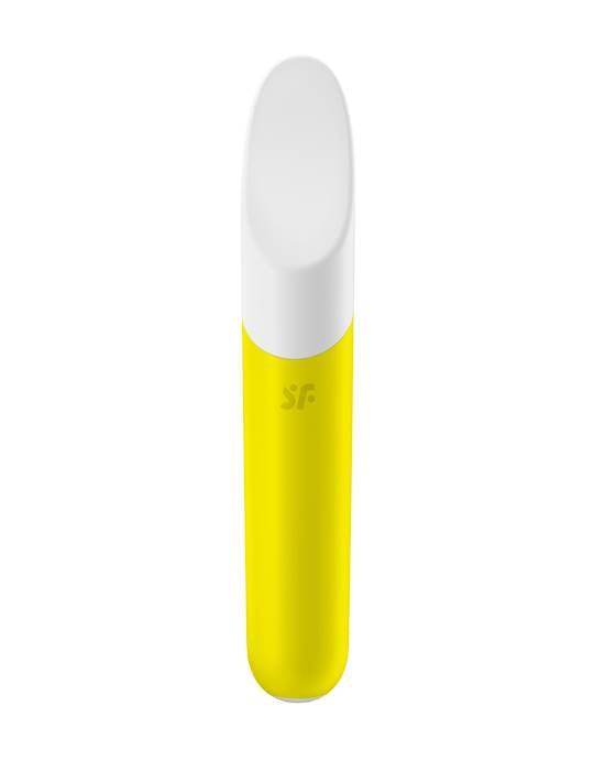 Satisfyer Ultra Power Bullet 7 Vibrator- Green -Yellow- 5.3 Inch