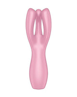 Satisfyer Threesome 3 Vibrator- Mint-Pink-5.5 Inch