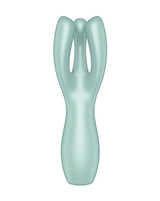 Satisfyer Threesome 3 Vibrator- Mint-Pink-5.5 Inch