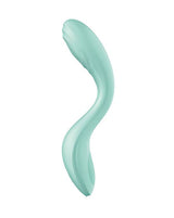 Satisfyer Rrolling Pleasure Vibrator-Mint - White - 8.6 Inch