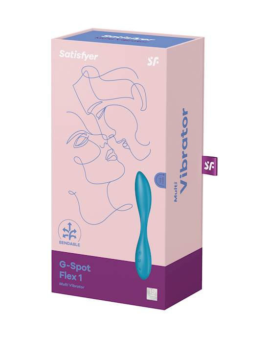 Satisfyer G-spot Flex 1Multi Vibrator - 7.6 Inch