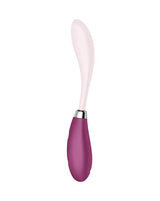 Satisfyer G-spot Flex 3 Multi Vibrator-Pink-Grey-7.6Inch