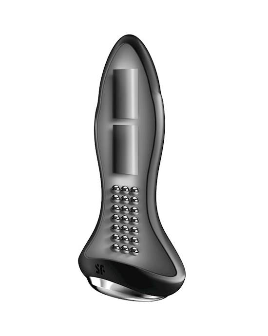 Satisfyer Rotator Plug1 Anal Plug Vibrator App connect - Black - 5.1 Inch