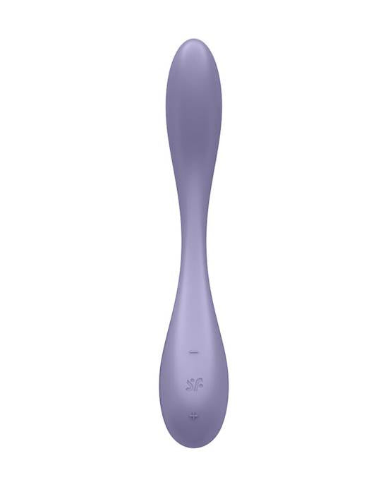 Satisfyer G-spot Flex 5 Connect App - Lilac -Petrol- 7.7 Inch