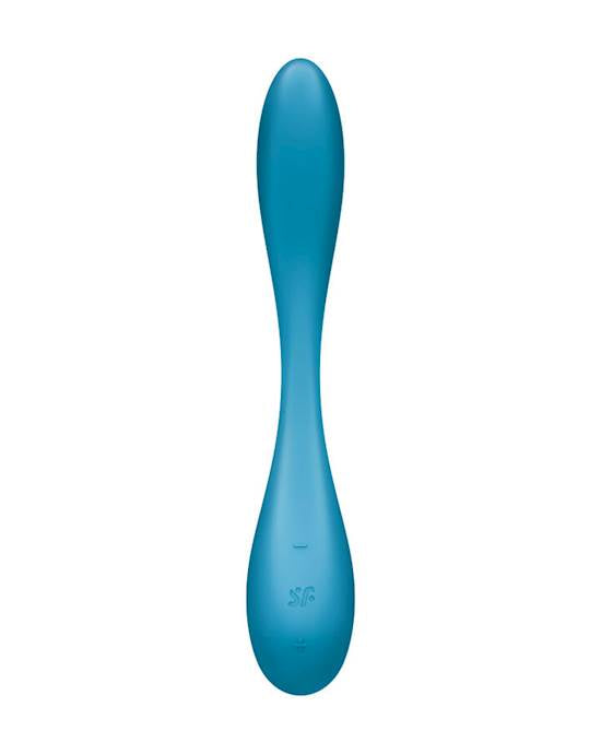 Satisfyer G-spot Flex 5 Connect App - Lilac -Petrol- 7.7 Inch