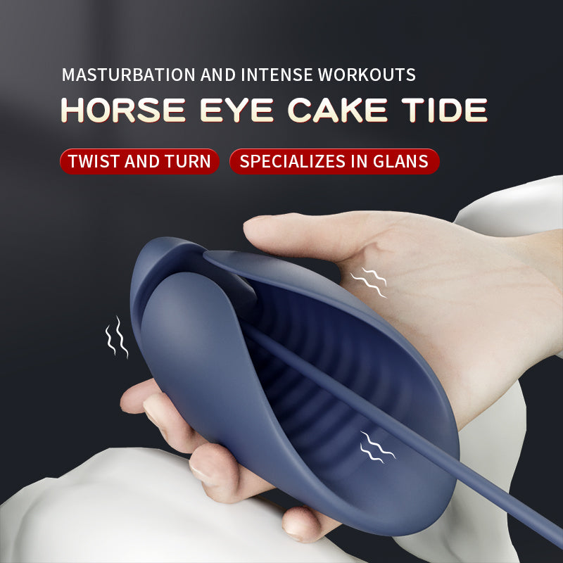 Powerful Vibrator Glans Massager Penis Stimulator Men's Horse Eye Trainer