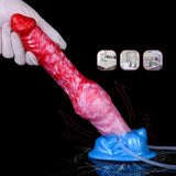 5241Squirting Inflatable Dog Dildo