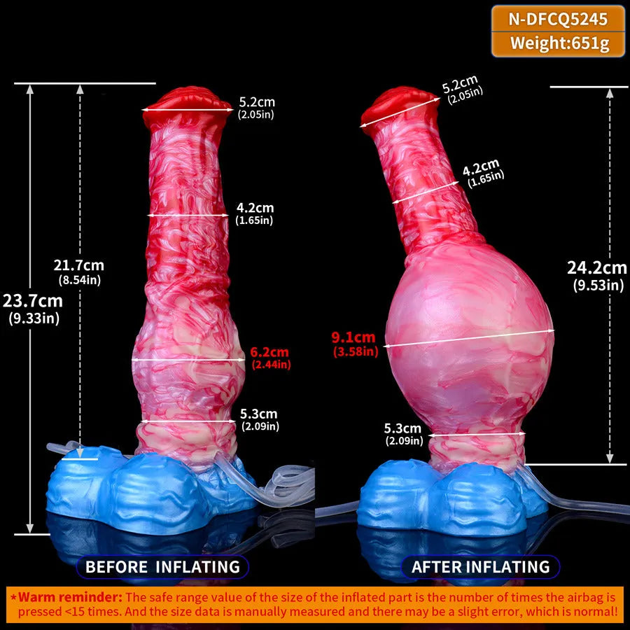 5245inflatable Squirting Dildo Sexy Toy