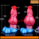 5251Silicone Horse inflating Dildo