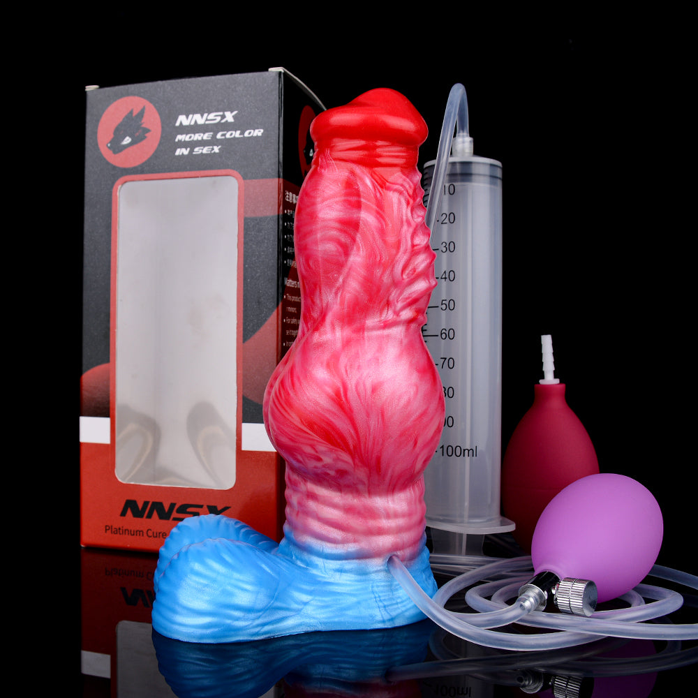 5251Silicone Horse inflating Dildo