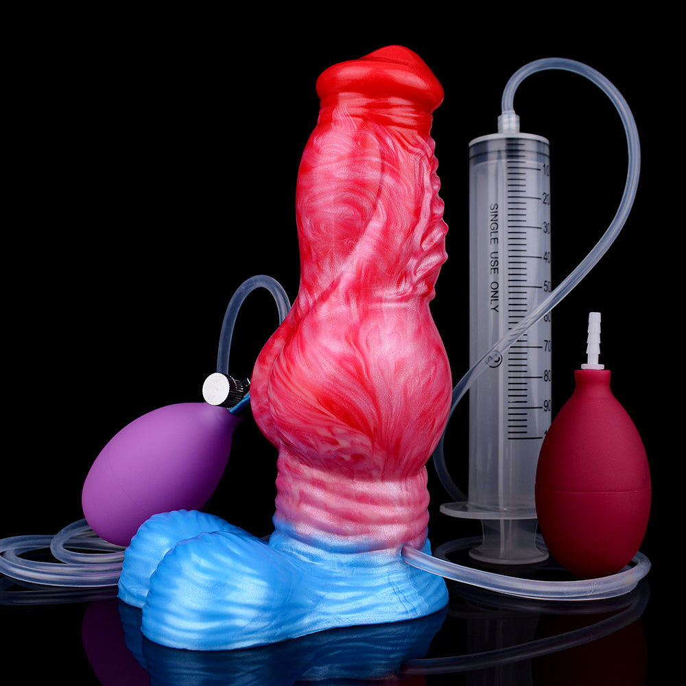 5251Silicone Horse inflating Dildo