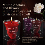 2024 new arrival BDSM Skull Cup Low Temperature Seduction Candle High Quality Safe And Durable