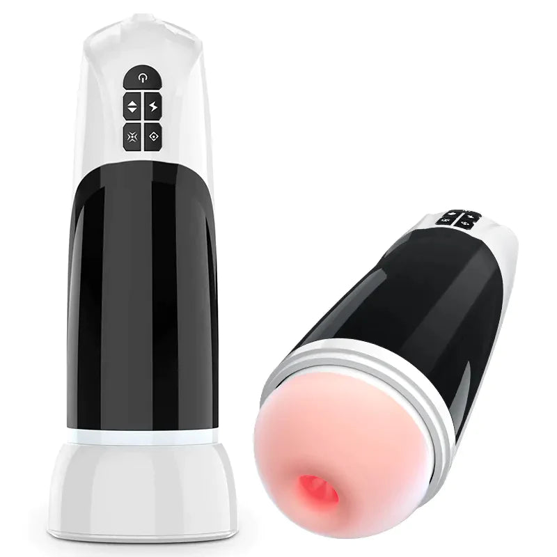 AIERLE FJB 6-in-1 Huge Suction Male Stroker Heating Hands Free Male Masturbator