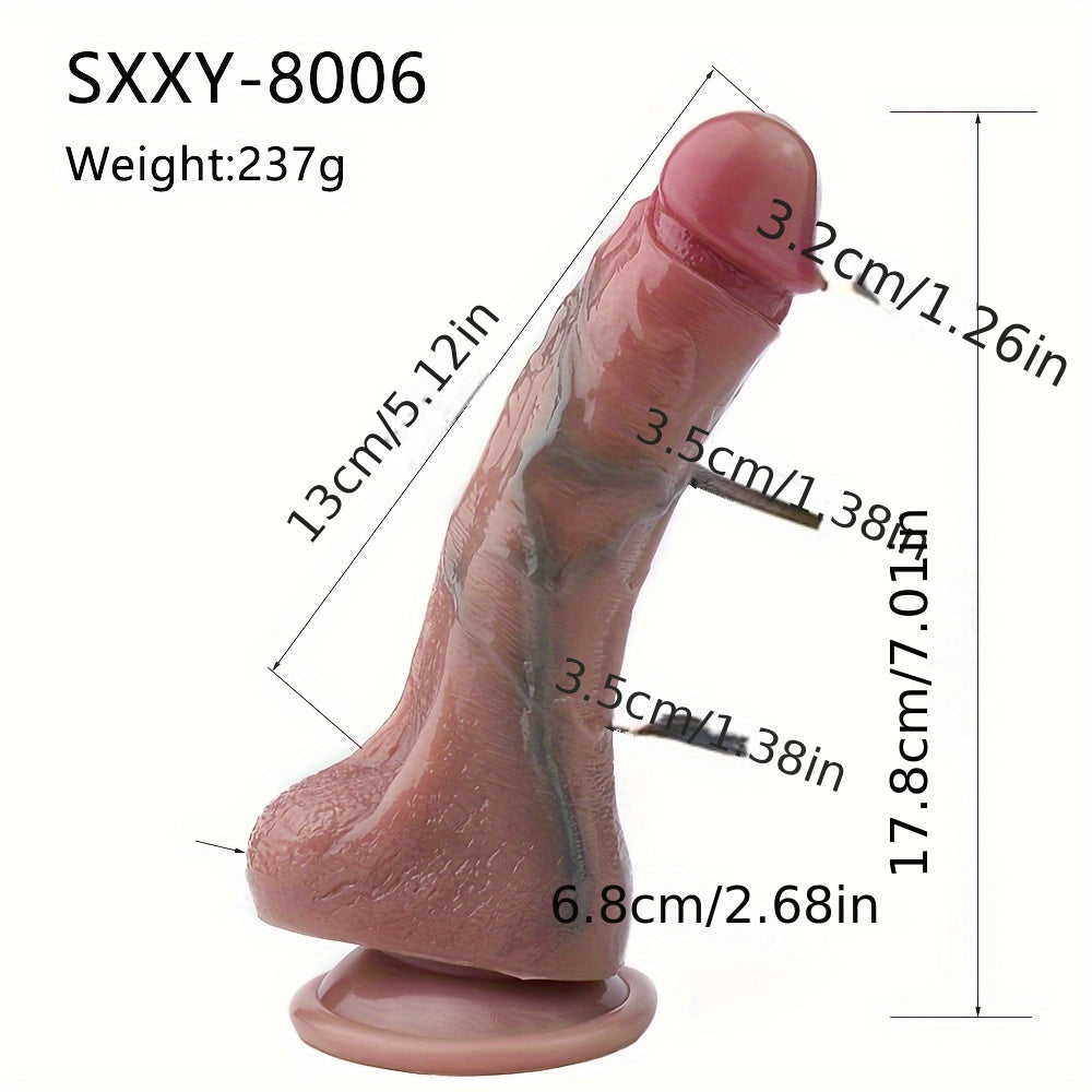 FAAK-S8006ZS Silicone Realistic Dildo Ejaculation Realistic Dildo With Suction Cup