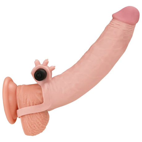 7.5" Dildo Extender Add 2 inches with Bullet Vibrator