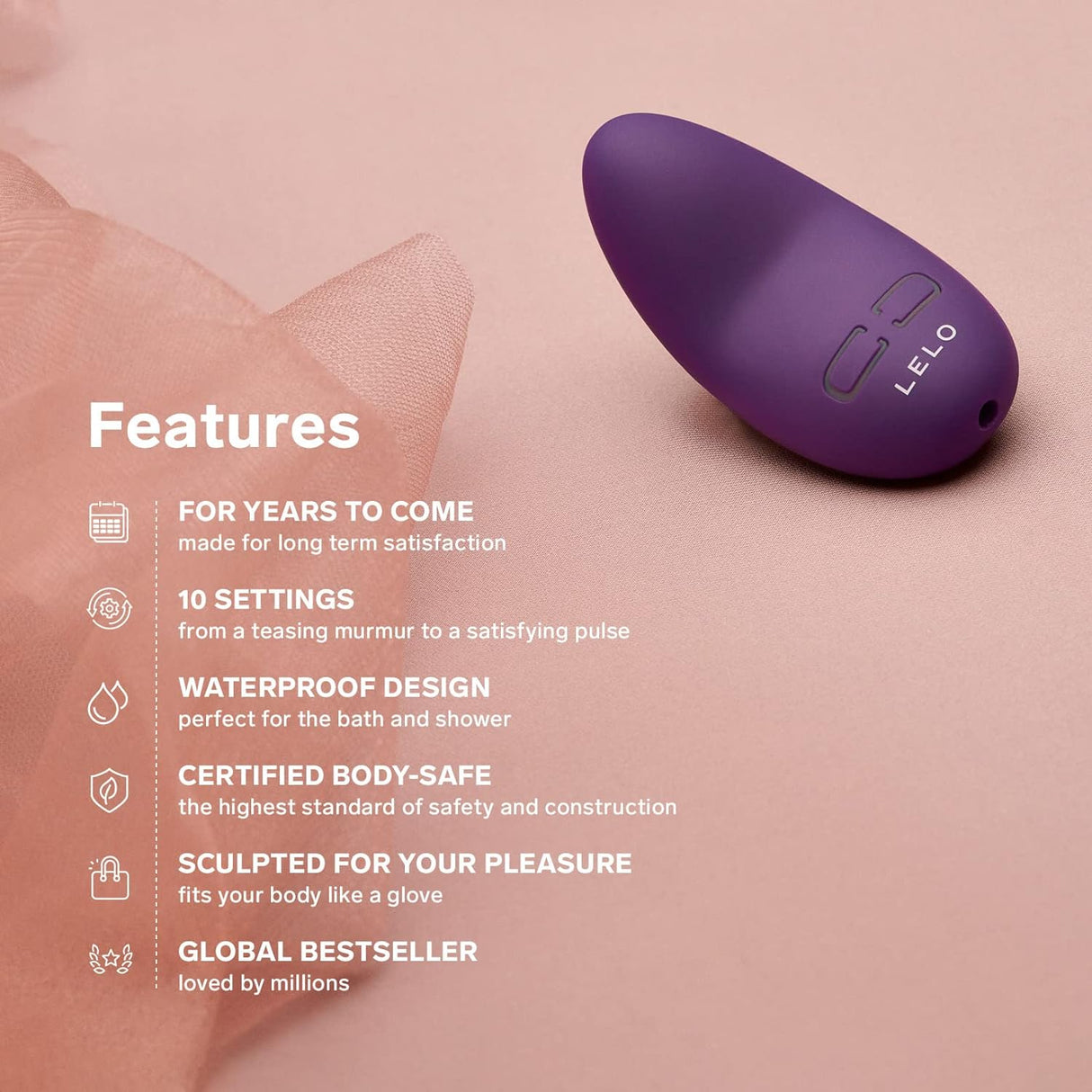 Lelo LILY™ 3 Clitoral Vibrators Personal Massager