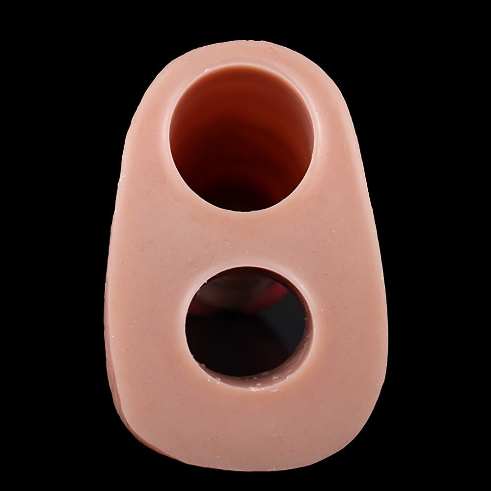 S8106 Silicone Simulation Hollow Penis Sleeve With Penis Ring