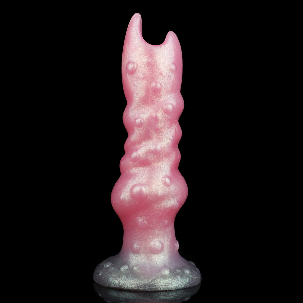 8Inch The Dog Ovipositor Dildo Erh Anal Plug with Pump