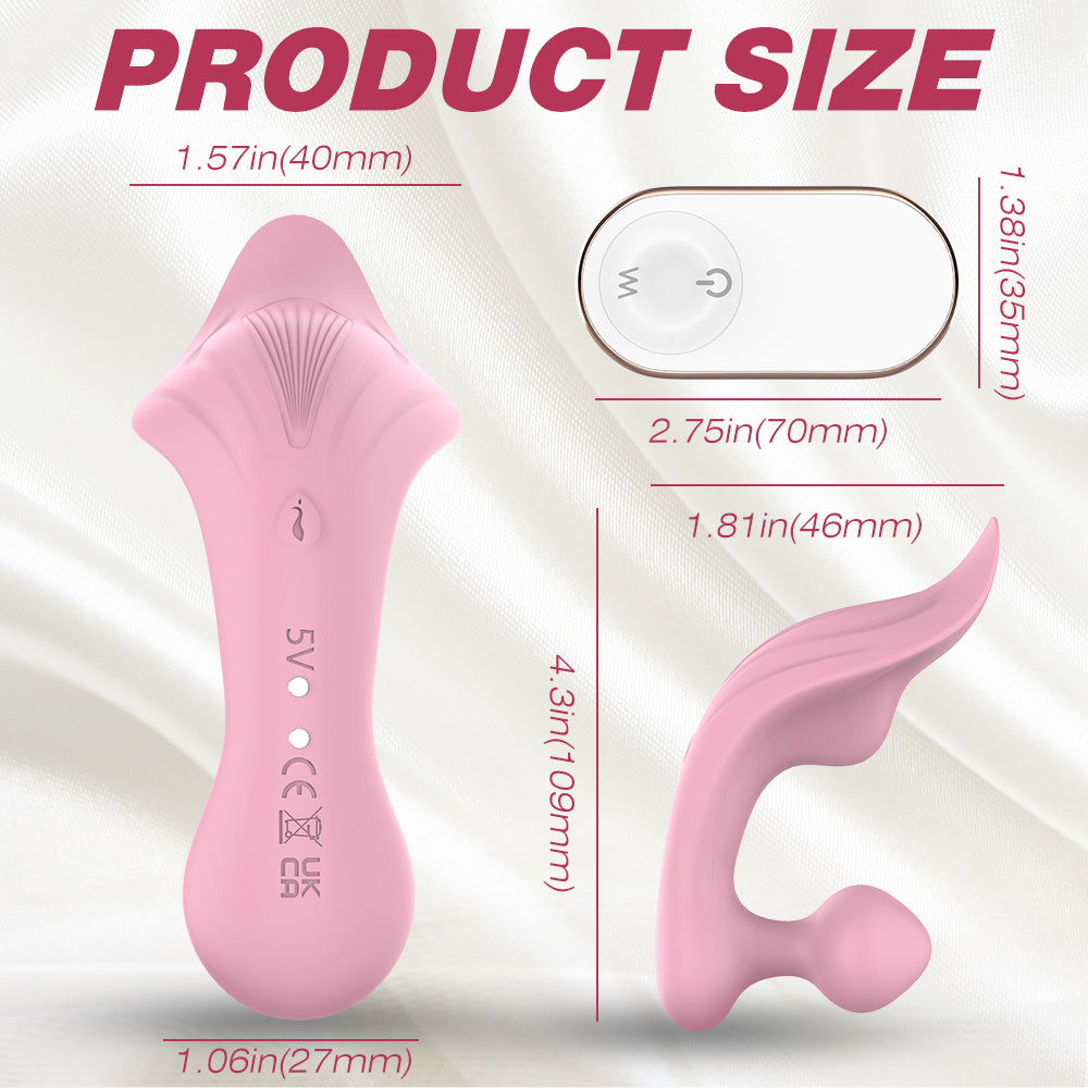 SHD 9 Vibration Frequency – Dual Clit and Anal Panty Vibrator