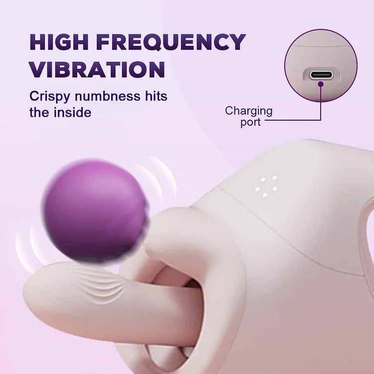 AK G1 Dildo Automatic Handheld Automatic Telescopic Vibrator Dildo Sex Toy