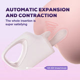 AK G1 Dildo Automatic Handheld Automatic Telescopic Vibrator Dildo Sex Toy