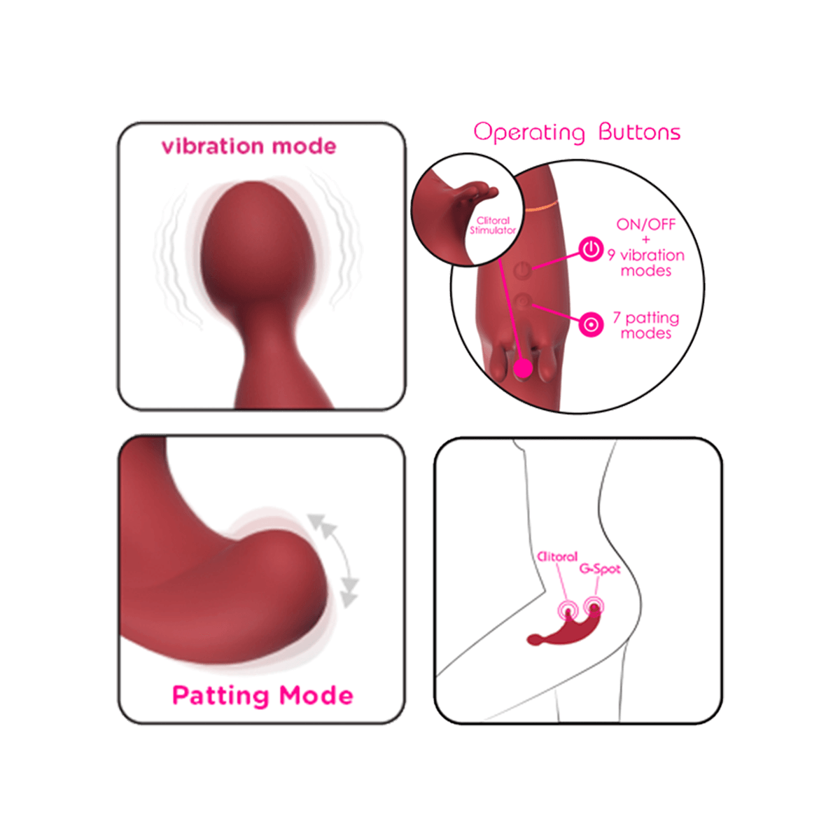 Adrien Lastic Fusion Clitorial Vibration & G-spot Stimulator