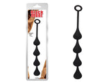 Black Mont  Anal Penetrator Graduated Beads