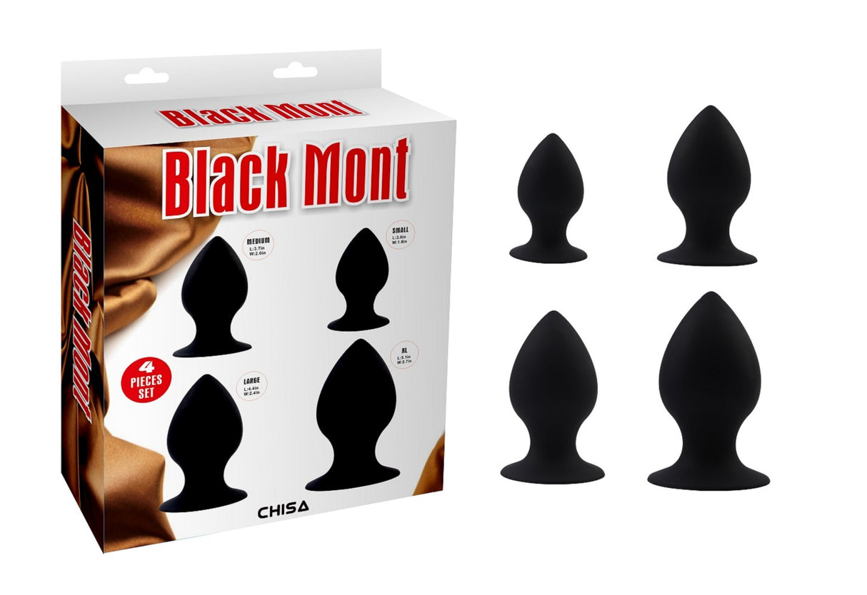 Black Mont Fullness Anal Stuffer Set