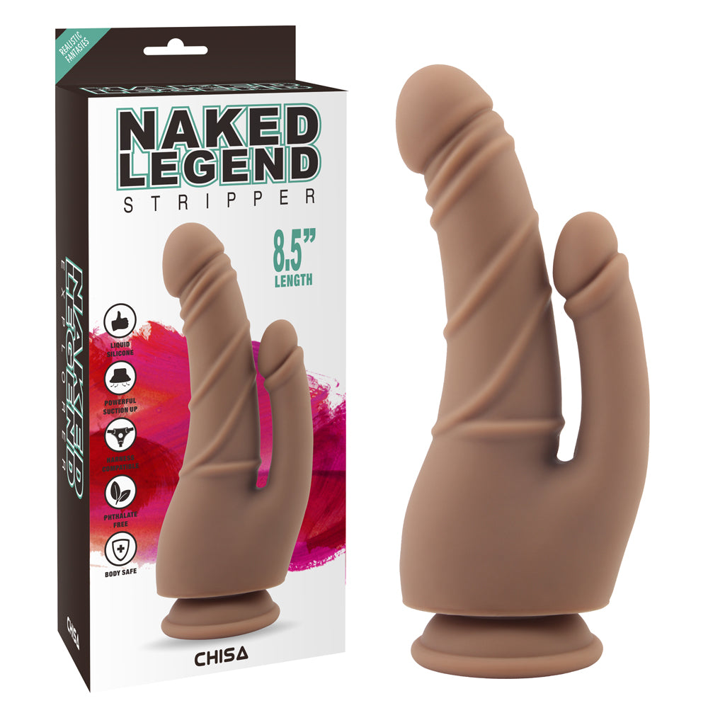 NL Stripper Anti-bacterial Strong Suction Cup dildo