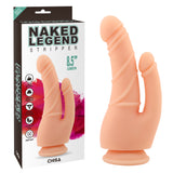 NL Stripper Anti-bacterial Strong Suction Cup dildo