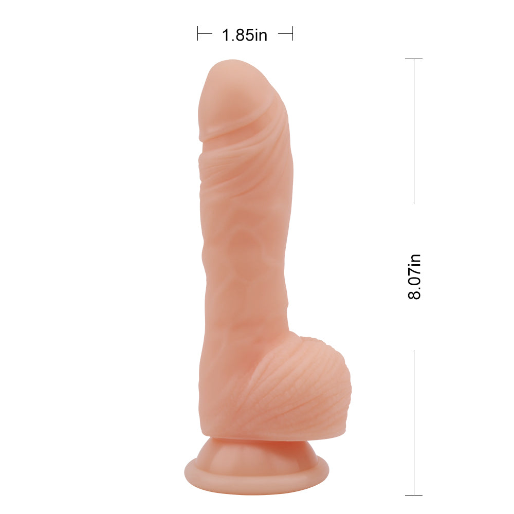 NL Performer Anti-bacterial Strong Suction Cup dildo