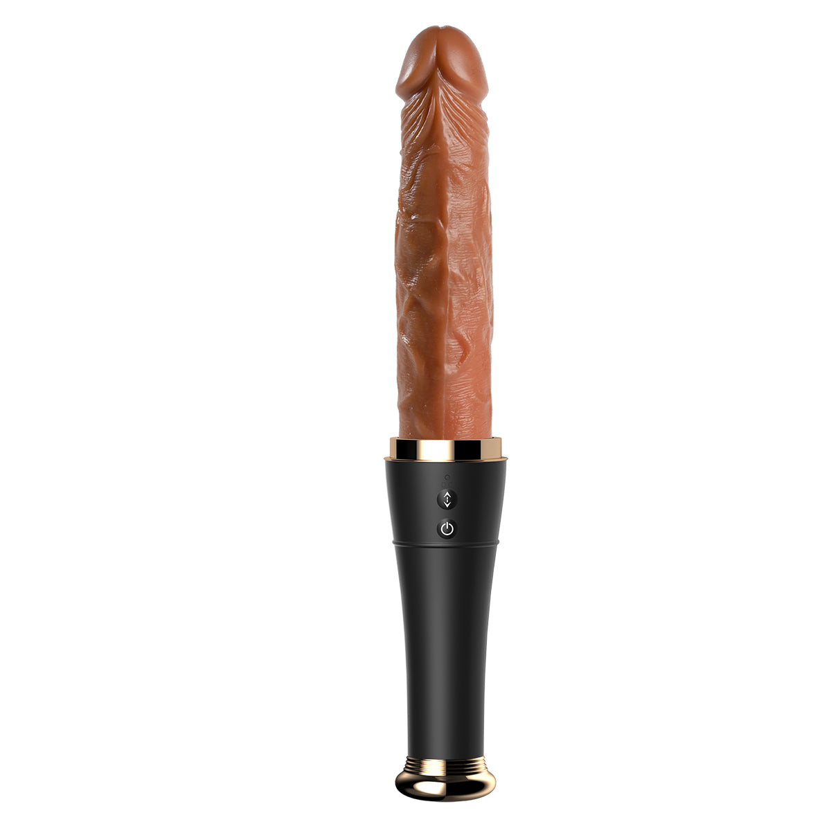 Baseball bat vibrator stretch tongue licking 10 frequencies