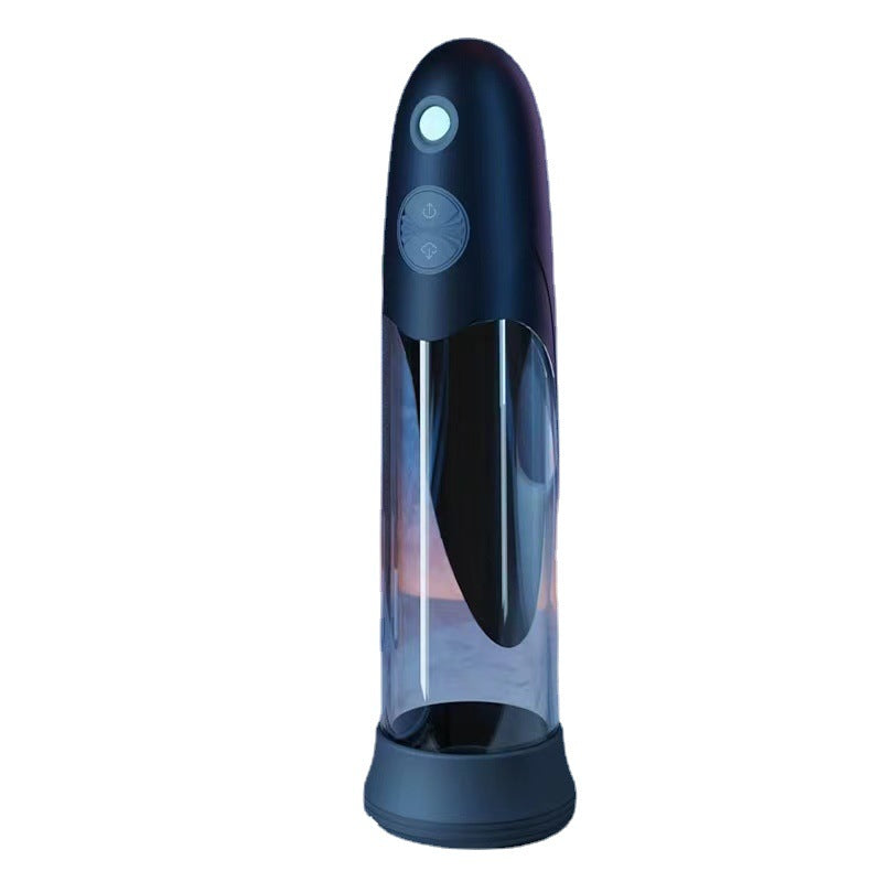 BathFun Automatic Waterproof Pump Penis Enlarger Male Masturbator