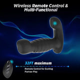 Bellows Thrusting Prostate Massager Butt Plug