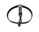 Black Emperor Saddle Male Chastity Belt with plug